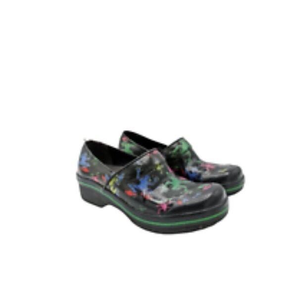 Dansko Women's Vegan Clog Shoes Comfort Slip On Work Frog  Print  37 6.5- 7 - Picture 9 of 12